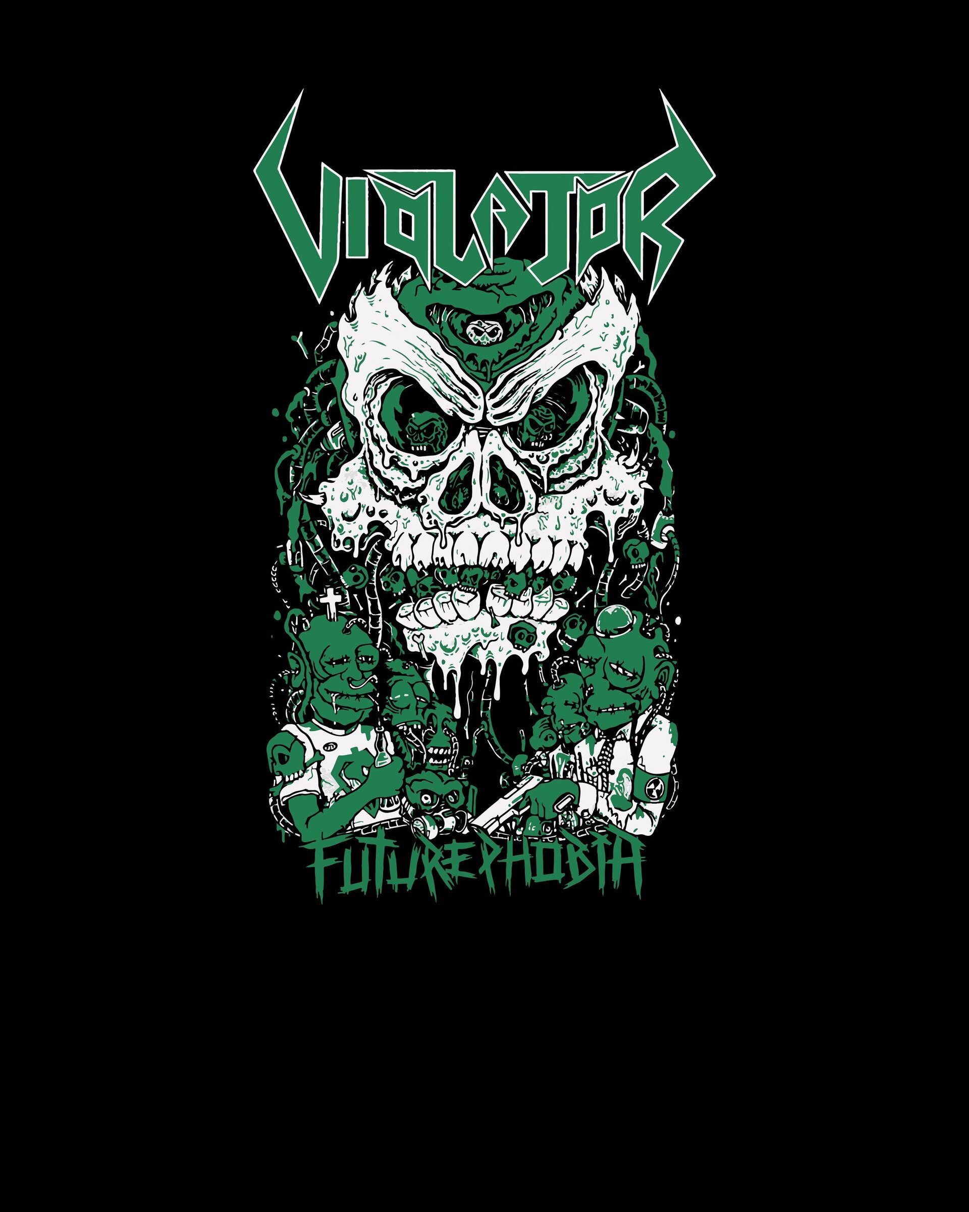 Camiseta 'Futurephobia' - 2